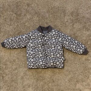 Snoopy peanuts worldwide kids puffer jacket